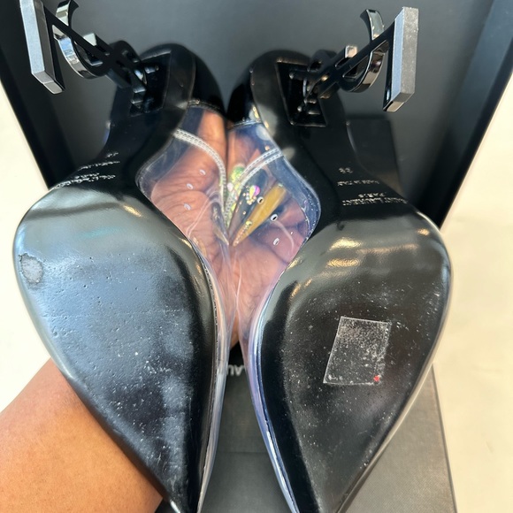 YSL Black and Clear pumps - Picture 13 of 15